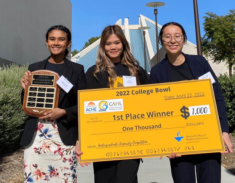Health Care Administration Wins Big at College Bowl California State